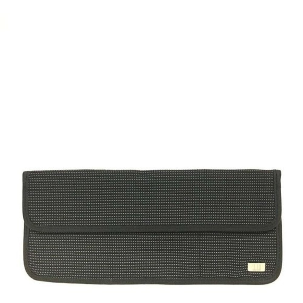 Dunhill Canvas Wallet Bifold Black Green